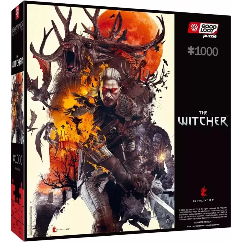 Good Loot Gaming Puzzle: The Witcher Monsters, 1000 tk