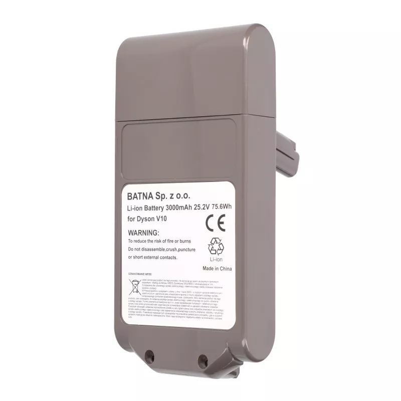 Aku Dyson tolmuimejale V10 25,2 V 3000 mAh