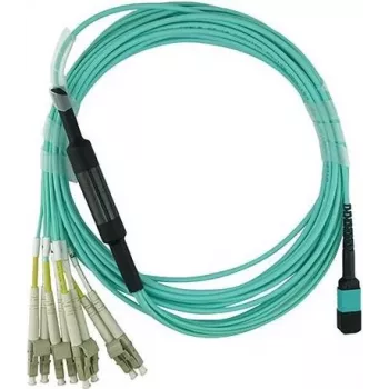Fiiberoptiline kaabel BlueOptics 106283-7003-BO MTP 4xLC OM4 3 m beež