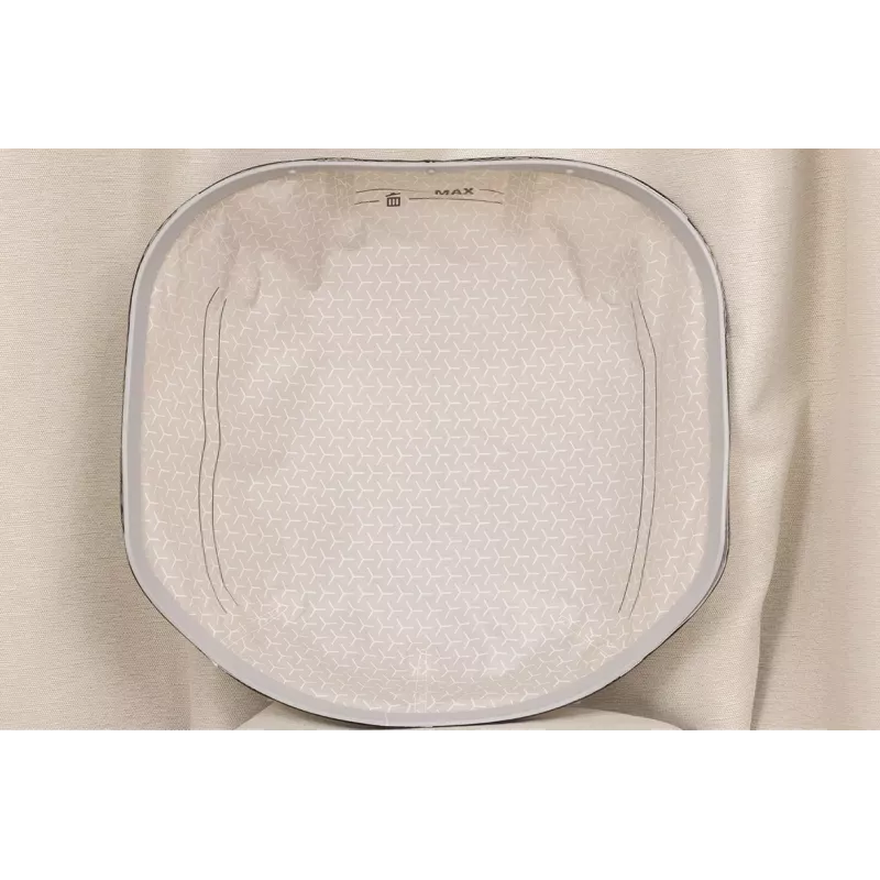 Kassiliivamatt PETKIT P9221 — kärgstruktuuriga püüdur, hall, 23,6 x 15,7 tolli