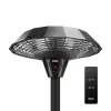 Elektriline seisev infrapuna-terrassisoojendi TARGUS TB2068S-01, 2000 W, 3 võimsustaset, IP45, kuni 20 m²
