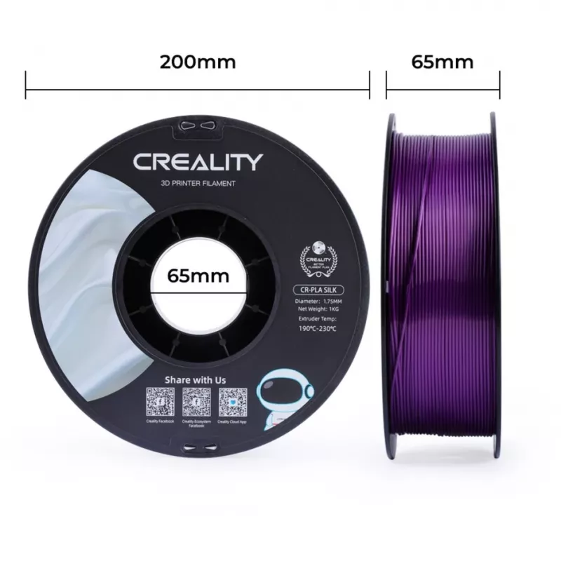 3D-printimismaterjal Creality 3D 3301120005 Silk lilla 1 kg