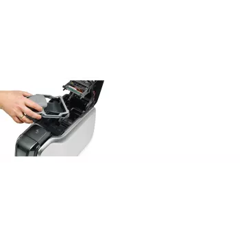 Plastkaardiprinter Zebra ZC300 — Värvisublimatsioon/Termosiire, 300x300 DPI, LCD, 100-leheline sisend, Ethernet, Hõbedane/Must