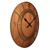 NeXtime klok 3113br Wood Round, Ø50 cm, Seinale paigaldatav, Pruun