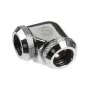 BitsPower Multi-Link Adapter 90° 2x 12mm AD jaoks — BP-E90DML, läikiv hõbe