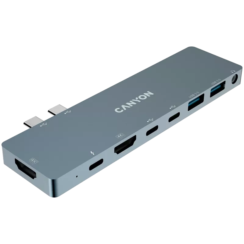 Laadimisdokk 2xTB - 2xHDMI 2xUSB 3.0 2xUSB-C pesa