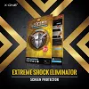 Shock Eliminator X-ONE ümbris iPhone 7-le — must, vastupidav kerge kaitseümbris