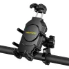 Passiivne hoidik UleFone Armor Mount Pro mobiiltelefonidele — kronsteinikinnitus, jalgrattale ja motorollerile, must