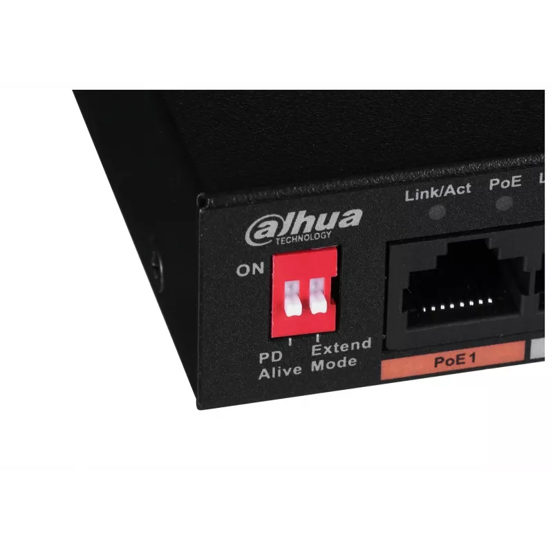 Dahua Technology PFS3006-4ET-60 haldamata L2 kiire Ethernet (10/100) Power over Ethernet (PoE) Must