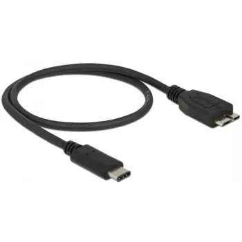 USB-kaabel DeLOCK 0,5 m USB3.1 C - MicroUSB3.1 B
