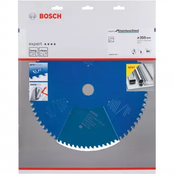 Bosch Expert ketassaetera roostevabale terasele, Ø 355mm, 90Z ava 25,4mm, järkamis- ja kaldsaagidele