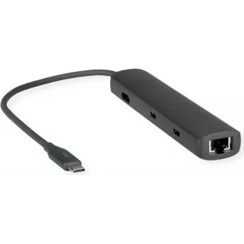 Dokkimisjaam ROLINE 12021124 USB 3.2 Gen 1 USB-C Hall Juhtmega