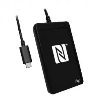 Kaardilugeja ACS ACR1252U-MF USB USB-C NFC lugeja, kontaktivaba kiipkaardi tugi