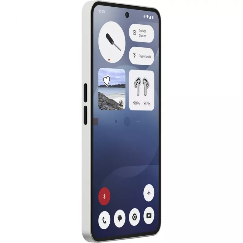 Nothing Phone (3a) 17,2 cm (6,77 inch) Dual SIM Android 15 5G USB Type-C 12 GB 256 GB 5000 mAh Valge