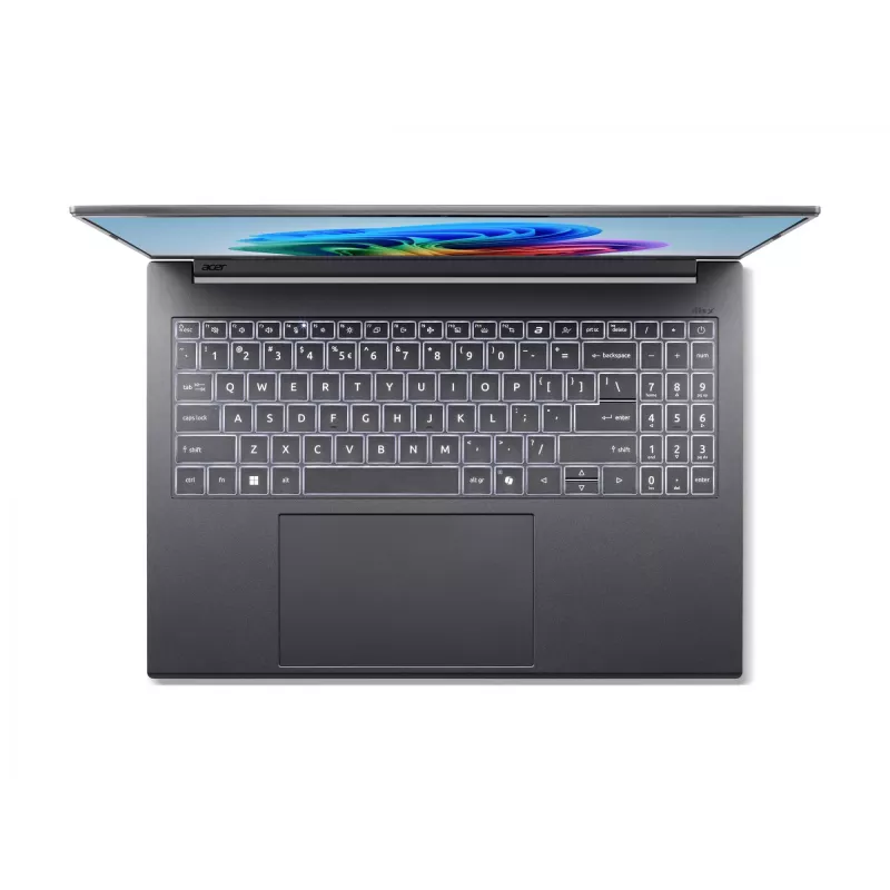 Acer Aspire 16 AI A16-11M - 180°-Scharnierdesign - Snapdragon X X1-26-100 - Win 11 Home - Qualcomm Adreno - 16 GB RAM - 512 GB SSD NVMe, QLC - 40,6 cm (16 tolli)