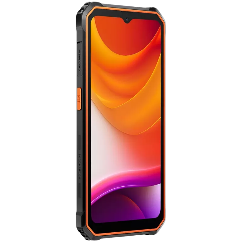 Blackview Rugged BV4800SE LTE 6.56 inch HD+IPS 720x1612 90Hz 4Gb+64Gb UMS9320E Octa-Core 1.8GHz CAM Front 8MP Rear 16MP+2MP NFC 5100mAh ILMA LAADIJATA Android 15 Oranž