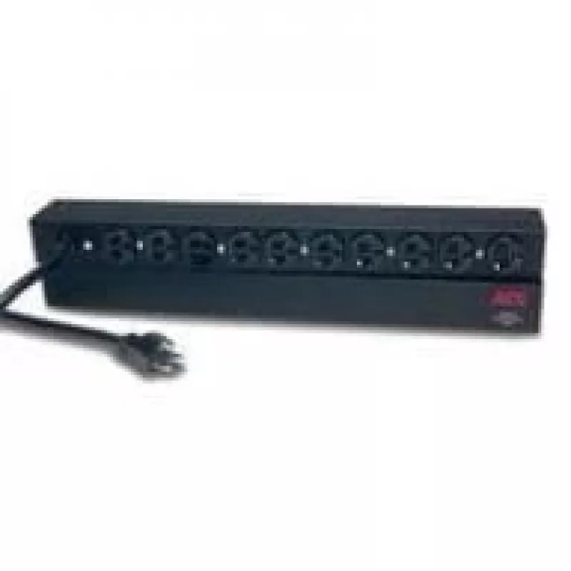 APC Rack PDU, Basic, 1U, 20A, 120V toitejaotusseade (PDU) Must