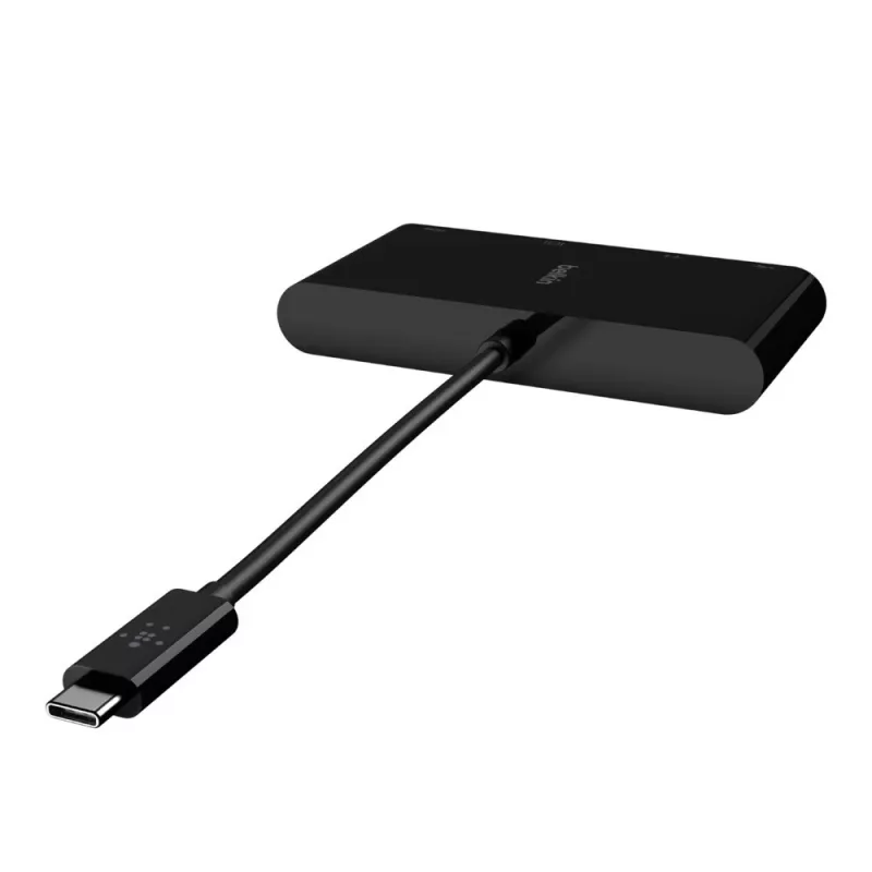 Belkin AVC005BTBK liidese jaotur USB 3.2 Gen 1 (3.1 Gen 1) Type-C Must