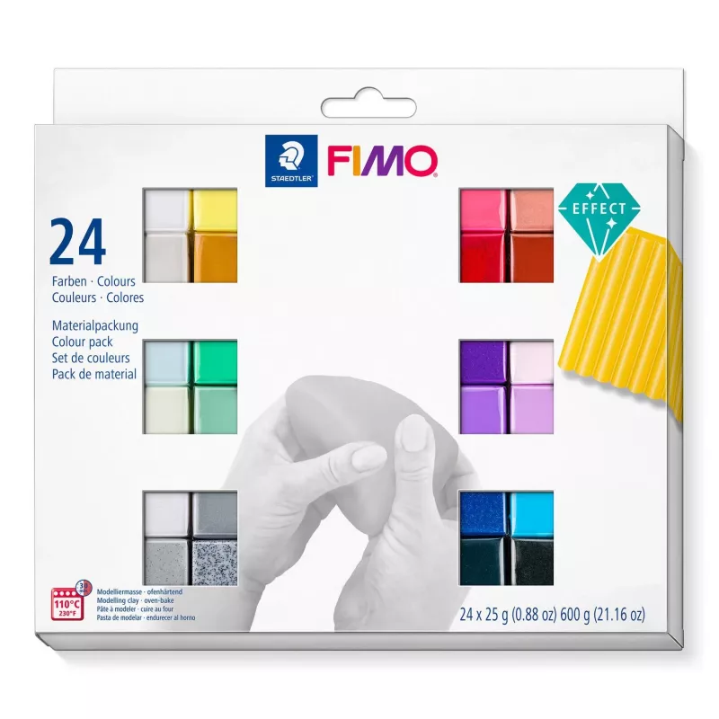 Modeling clay Staedtler FIMO 8013 C 600 g 24 tk