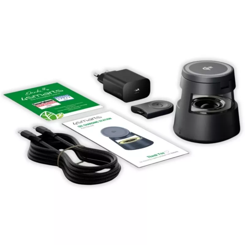 Juhtmevaba laadija 4smarts 541327 USB USB-C siseruumidesse hall