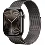 Apple Watch Series 10 GPS + Cellular 46mm Slate Titanium korpus Slate Milanese rihmaga - M/L (MWYW3QF/A)