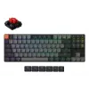 Mehaaniline klaviatuur Keychron K1X-B1, 80% (87 klahvi), USB + Bluetooth, QWERTY English, Hall, RGB-taustvalgustus