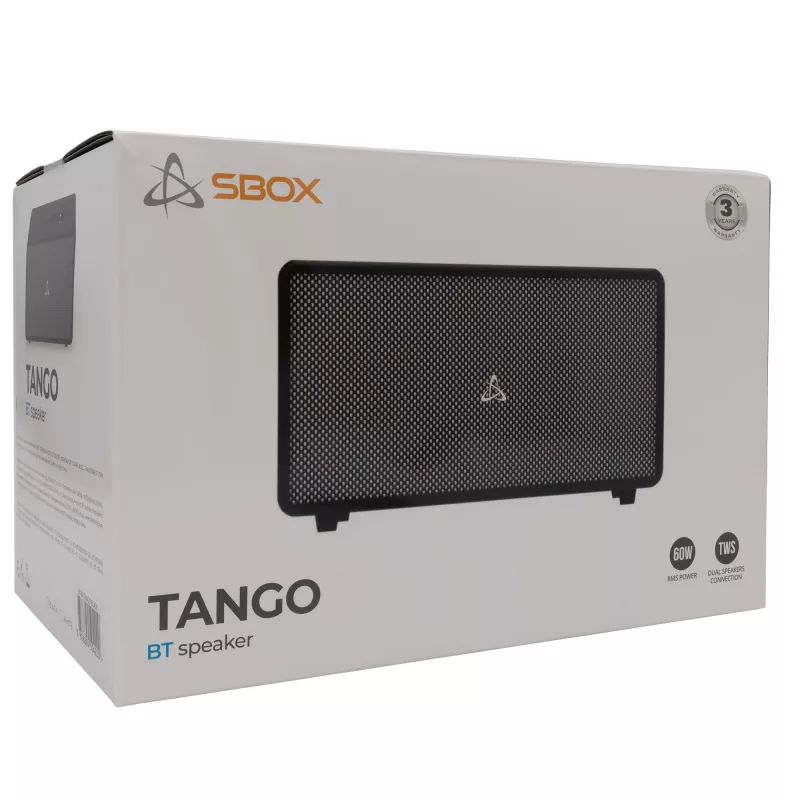 Kaasaskantav kõlar Sbox BT-60 Tango must