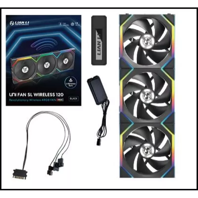 LIAN LI UNI FAN SL Wireless 120 ARGB Must 3-Pack