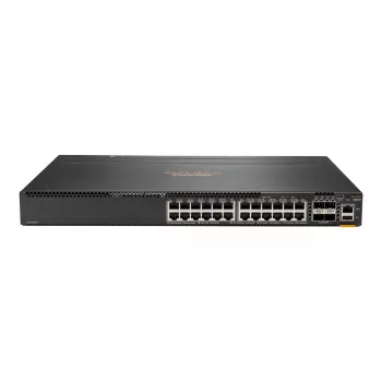 HPE Aruba 6300M - Lüliti - L3 - hallatav - 24 x 10/100/1000 + 4 x 1 Gigabit / 10 Gigabit / 25 Gigabit / 50 Gigabit SFP56 (üleslingi / virnastamine) - esi- ja tagaküljele - riiulisse