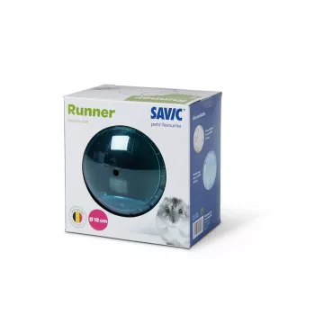 Savic Runner Small jooksukera närilistele, läbipaistev, 12 cm