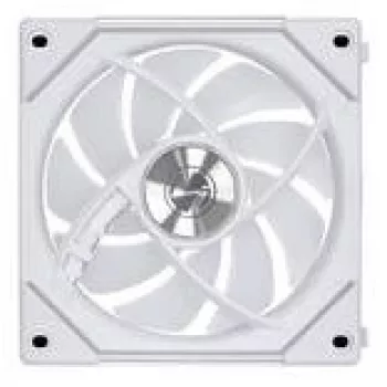 Arvutikorpuse ventilaator Lian Li Uni Fan 12RSLIN3W 120 mm valge, 12 V, 0,2–2100 RPM, 2,66 mmH2O, FDB