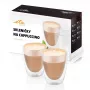 Cappuccino klaasid Eta 240 ml läbipaistev borosilikaatklaas
