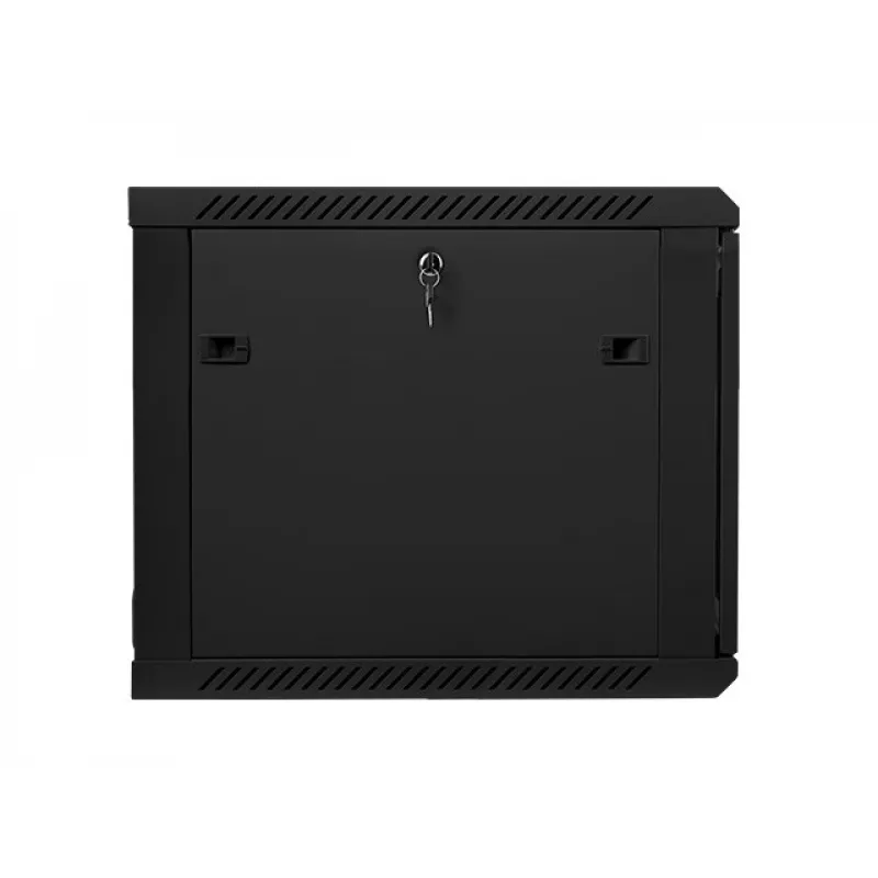 Seinale paigaldatav kapp LANBERG 9U 19 tolli WF01-6609-10B, 600×600×507 mm, 60 kg, IP20, must