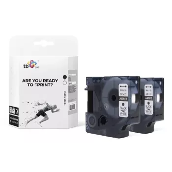 Print, Marking Tape, Label TBP TBTD-40913. (1cm, Valge)