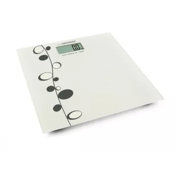 Isiklik vannitoakaal Esperanza Zumba EBS005 - elektrooniline, 180 kg, valge klaas