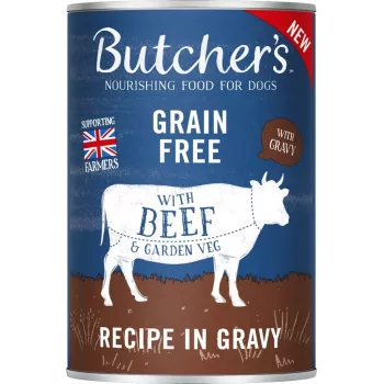 Märg koeratoit butcher's Originaal Recipe in gravy Beef — 400 g