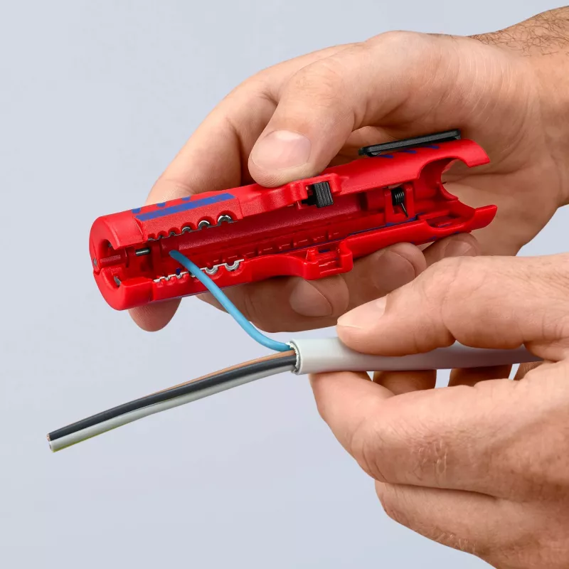 Knipex 16 85 125 SB kaablieemaldaja sinine, punane