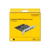 Delock PCI Express x1 kaart 4 x välise USB Type-A pesaga SuperSpeed USB