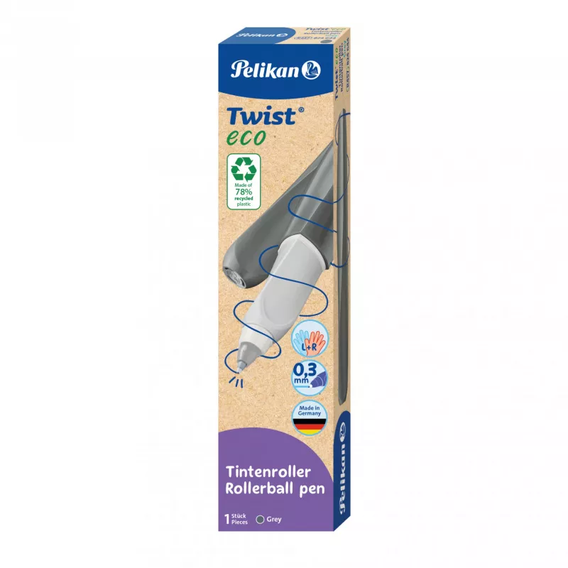 Stick pen Pelikan Twist eco Blue hall smooth writing comfort