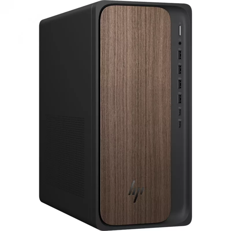 HP OmniDesk AI PC M03-0475ng Core Ultra 7 265 16GB/1TB SSD Windows 11 Dark Wood - Klaviatuuripaigutus võib olla saksa keeles