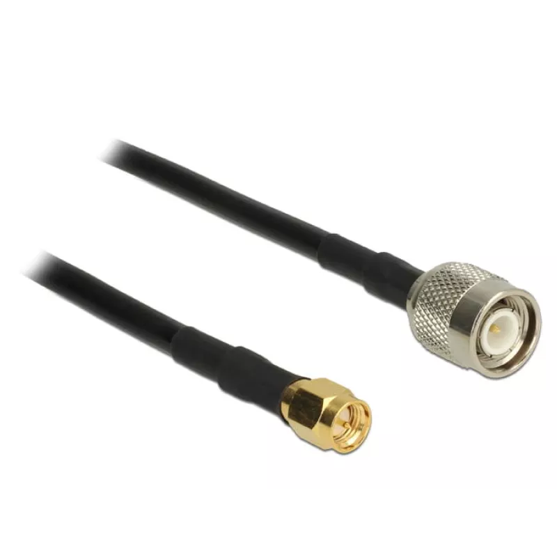 Koaksiaalkaabel DeLOCK 89498 TNC SMA CFD200 10 m must