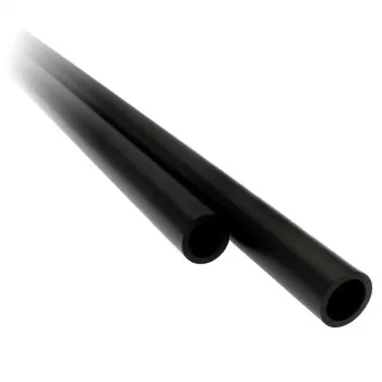 XSPC PETG jäik torukomplekt 14/10 mm, 2x 500 mm, satiinmust