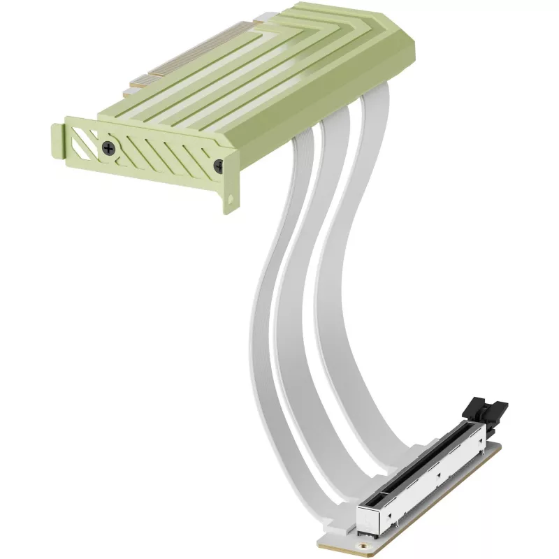 PCIe 5.0 Hyper Riser, HYTE, 20 cm, roheline/valge (ACC-HYTE-PCIE50-MM)