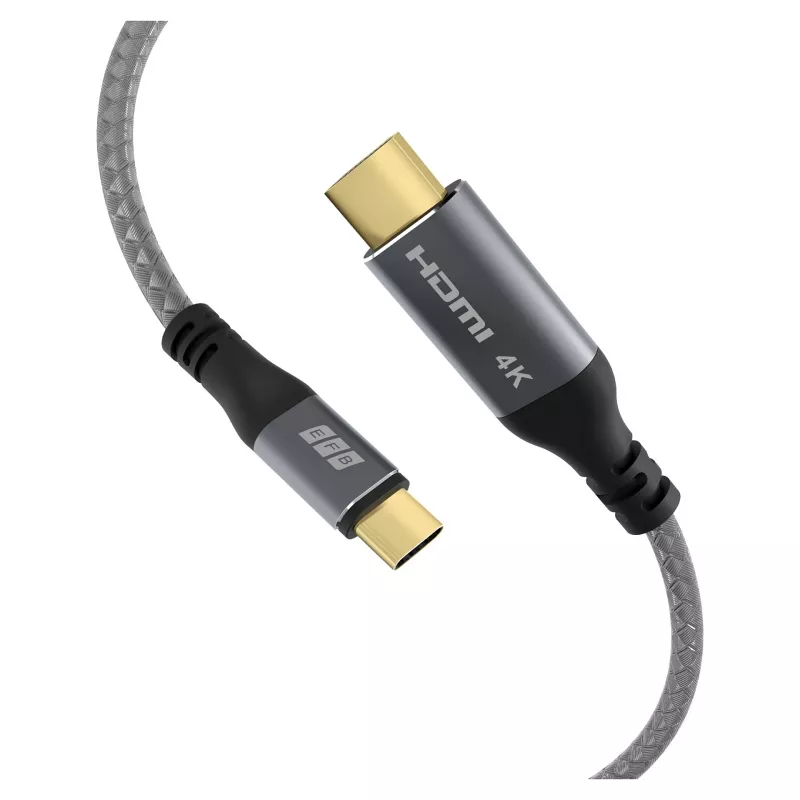 EFB Elektronik USB-C to HDMI kaabel 4K30Hz hall - kaabel - digitaalne/andmeside (USB-HDMI-00001)