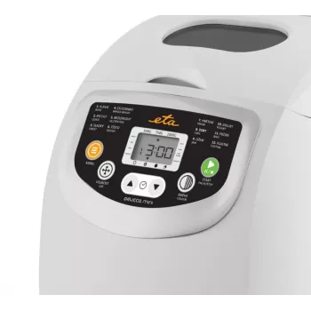 Leivaküpsetaja ETA DELICCA 600 W, max 1 kg päts, valge, programmid: gluteenivaba, magus, valge, täistera