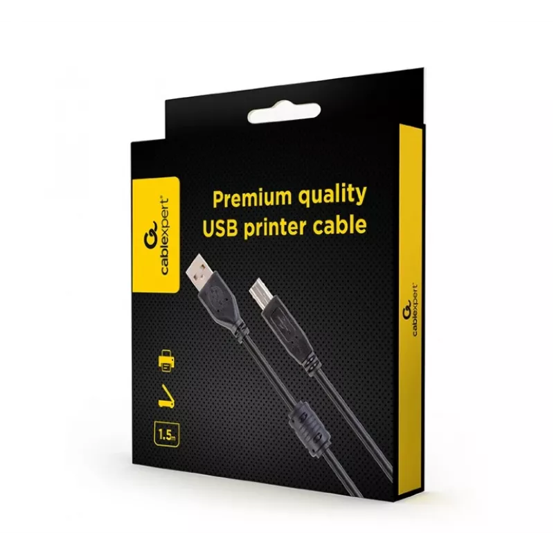 USB2 printerikaabel AM-BM 1,5M/CCFB-USB2-AMBM-1,5M Gembird