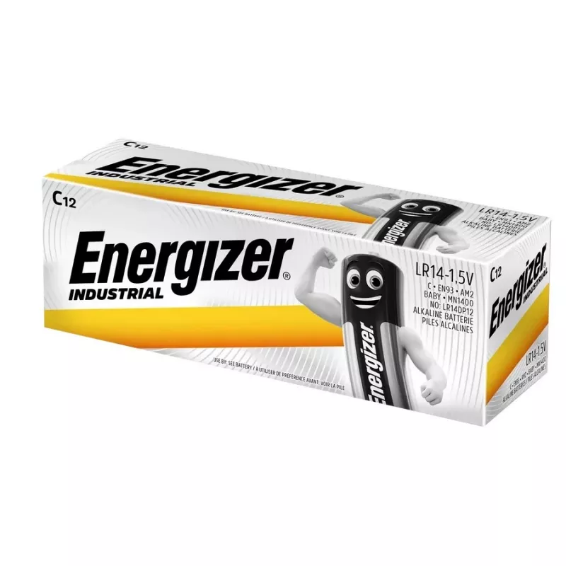 Energizer patareid Industrial Pro D LR20 1.5V 12 tk