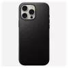 Mobiiltelefoni ümbris Nomad NM01693185 Apple iPhone 16 Pro Max jaoks, nahk/TPU/PC, must, sobib kuni 17,5 cm (6,9 tolli) ekraanile