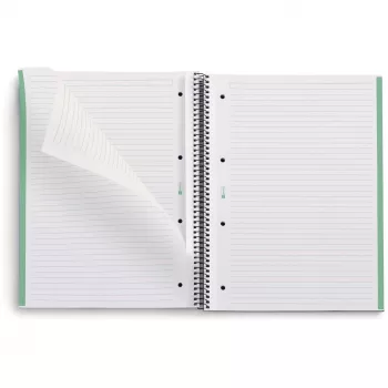 MIQUELRIUS College Notebook Eco Emotions 1 ruled DIN A4 inner margin (A609555)