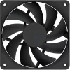 120 mm korpuse ventilaatorite 4-pakend HYTE FA12 must, PWM tugi, standardne 120 mm kinnitus